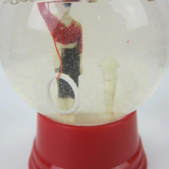 Vintage 1950s The Lone Ranger Round Up Snow Globe Red Base Driss Co Toy Game - Picture 5 of 15